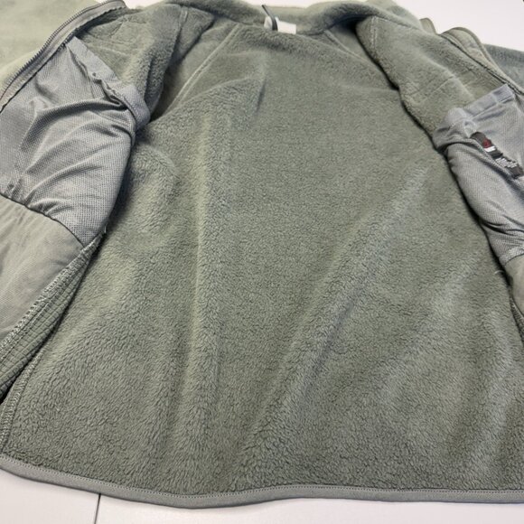 Gen III Fleece Jacket Mens Large Regular 26x27 Polartec Green Military Zip - Picture 6 of 8